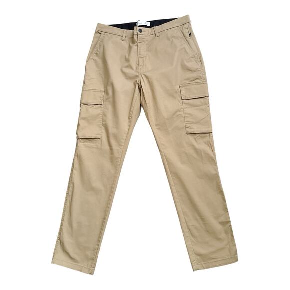 OLD NAVY Mens Size 36 x 30 Tan Ultimate Tech Slim Built In Flex Cargo Pants - Picture 1 of 7